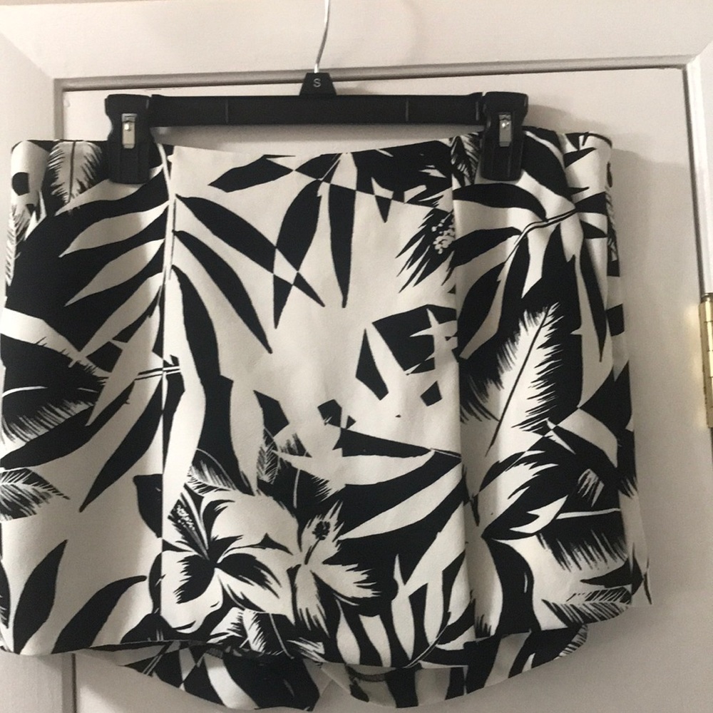 Black and white skort from Express